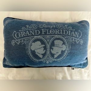 Disney Parks Grand Floridian Resort Mickey & Minnie Silhouette Accent Pillow